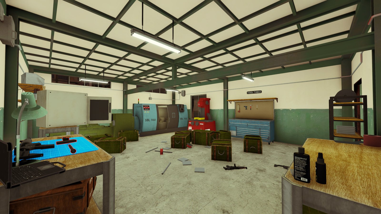 Gun Restoration's detailed workshop
